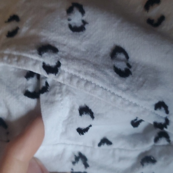 6 Anthropologie Hei Hei Embroidered Clip Dot B&W Shorts Sz6 - Picture 4 of 7